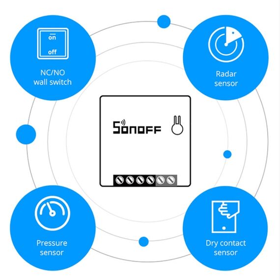 Interruttore intelligente WIFI Sonoff a doppio controllo TBD05575794 6922225488398