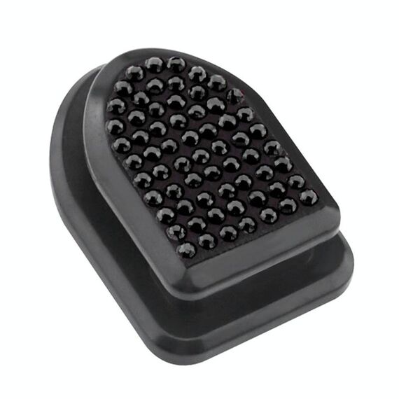 Gancio per auto tempestato di diamanti Accessori per auto Gancio per sedile posteriore per auto Gancio piccolo(Black Diamond)