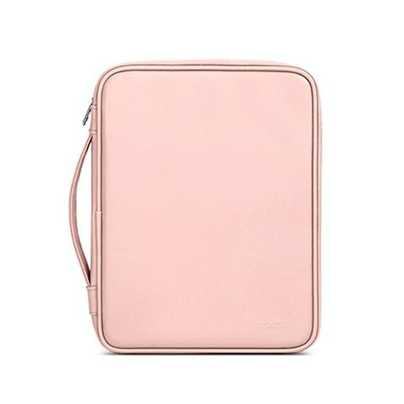Baona BN-Q015 Borsa per tablet palmare impermeabile con assorbimento degli urti in pelle, dimensioni: 12,9 pollici (rosa)
