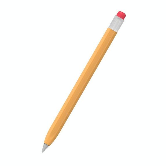 Custodia ultrasottile AhaStyle PT114-C per Huawei M-Pencil 1/2/3, colore: arancione + cappuccio trasparente.