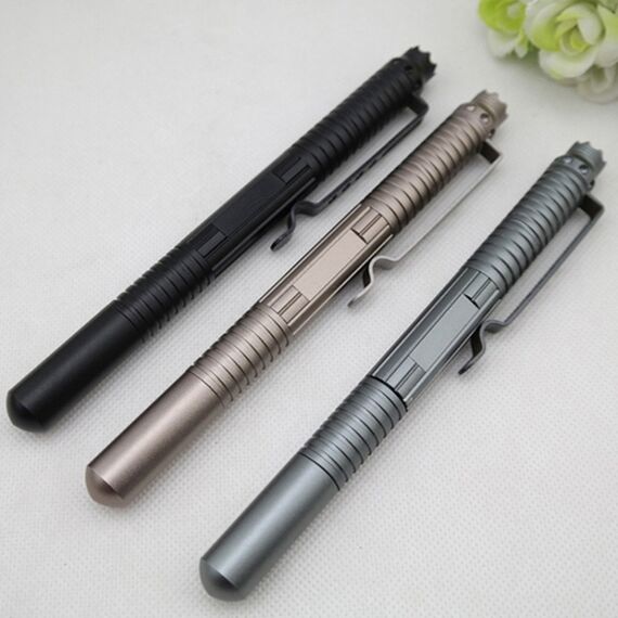 Penna strumento per autodifesa personale multifunzione portatile nero TBD069513301A 6922971910328