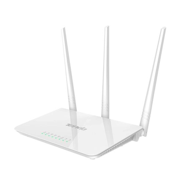 Router WiFi Tenda F3 Wireless 2.4GHz 300Mbps con antenne esterne 3 * 5dBi (bianco) WR0052W 6922260859348