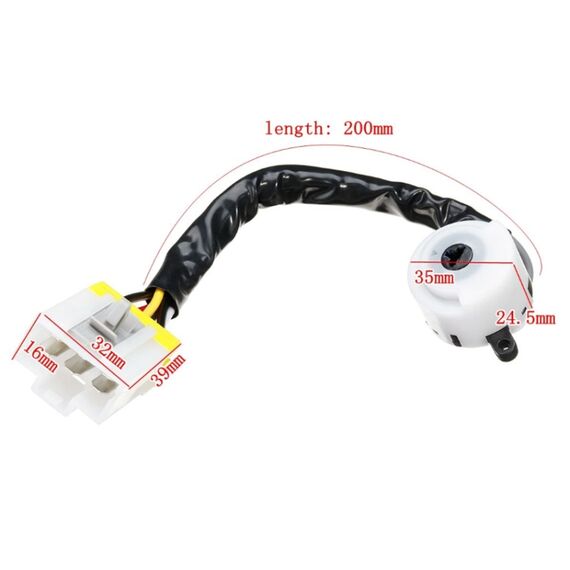 Interruttore accensione di ricambio per Nissan Navara D22 03/97 - 05/06 TBD06022544 6922802089493