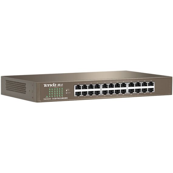 Switch Gigabit Ethernet Tenda TEG1024D 24 porte con protezione fulmini 6KV PC2625 6922402433313