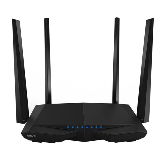 Router Tenda AC6 AC1200 Dual-Band 5GHz 867Mbps + 2.4GHz 300Mbps con antenne 4x5dBi (nero) WR0050B 6922524723699