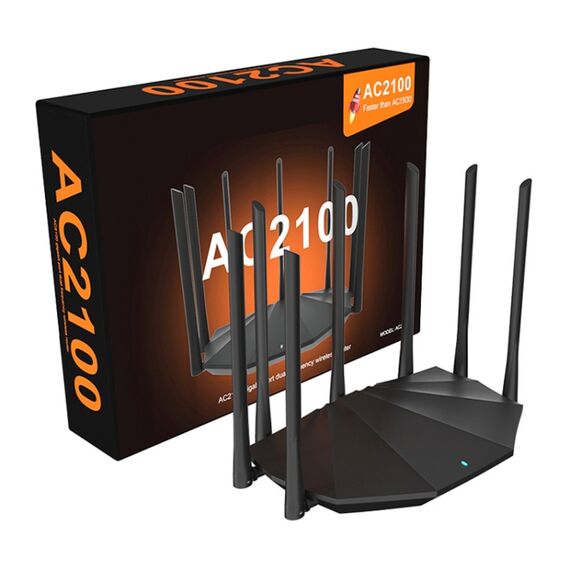 Router APP Tenda AC23 AC2100M WiFi IPV6 wireless PC2627 6922025019307