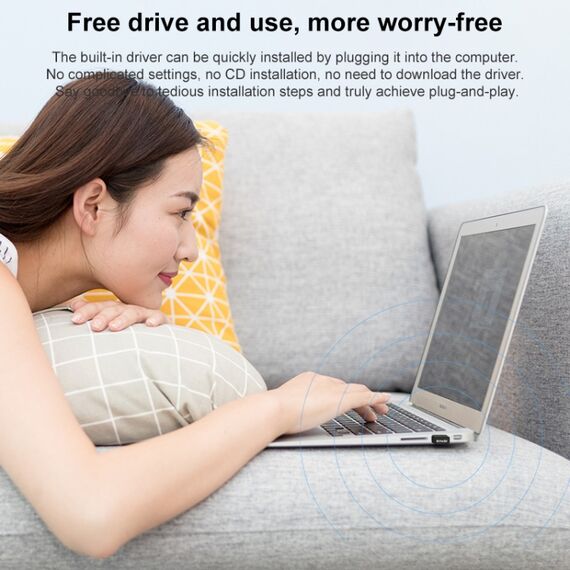 Scheda di rete Internet Ethernet wireless Tenda W311MI Mini USB WiFi Adapter  da 150 Mbps PC2626 6922182680877