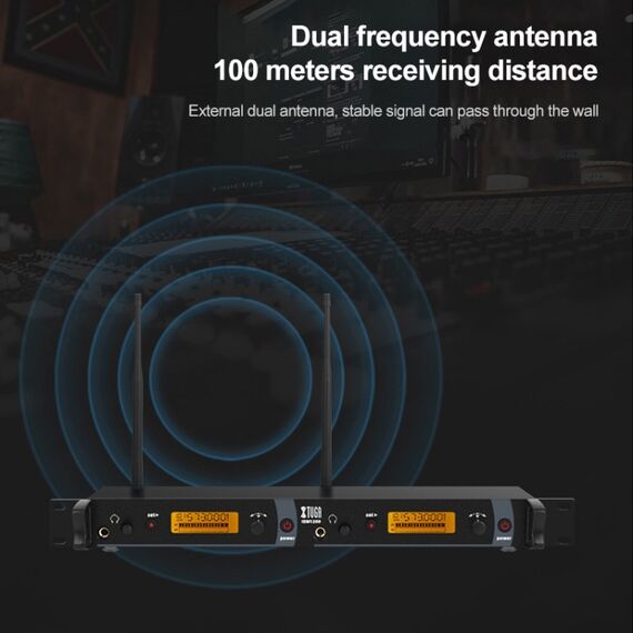 XTUGA IEM1200 – Sistema In-Ear Monitor Wireless UHF con 8 Bodypack CA8836EU 6922223454887