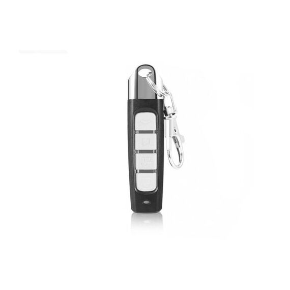 433 MHz Tipo di copia Chiave universale wireless per porta del garage 4 pulsanti Copia telecomando Trasmettitore (bianco)