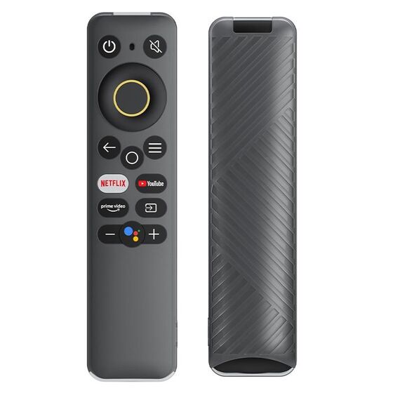 Per Realme TV 30 pollici / 40 pollici Copertura protettiva in silicone a tinta unita (trasparente)