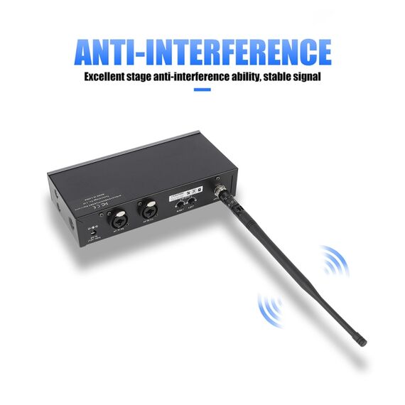 XTUGA IEM1100 – Sistema Wireless In-Ear Monitor con 1 Bodypack EDA005176401B 6922790774573