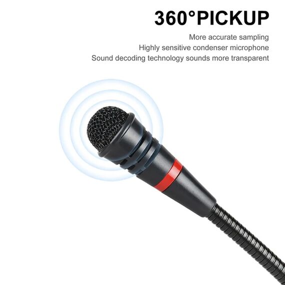 XTUGA A140-C – Sistema Microfonico Wireless UHF a 4 Canali con Microfoni da Conferenza   EDA005196701B 6922420335518