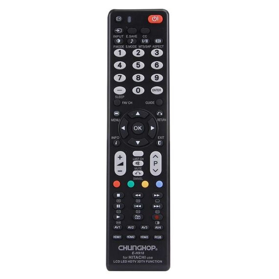 CHUNGHOP E-H918 Telecomando universale per TV LED HITACHI / TV LCD / HDTV / 3DTV
