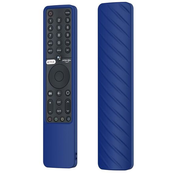 Adatto per Xiaomi P1 Telecomando Twill Lavabile Custodia in silicone antigoccia (blu)