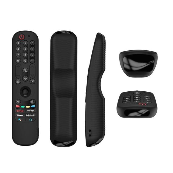 Custodia protettiva in silicone per telecomando TV LG An-MR21GC / AN-MR21N / AN-MR21GA (nera)