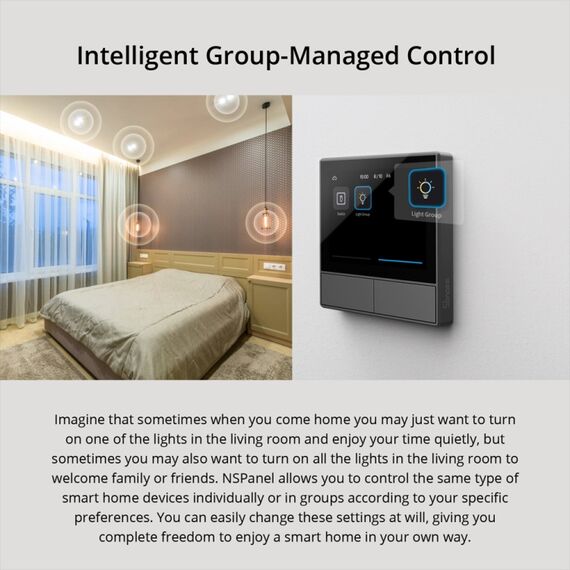 Pannello Touch Smart Zigbee NSPanel HMI Multifunzione TBD0603413101B