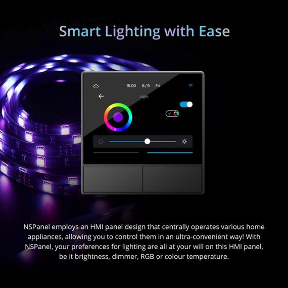 Pannello Touch Smart Zigbee NSPanel HMI Multifunzione TBD0603413101B
