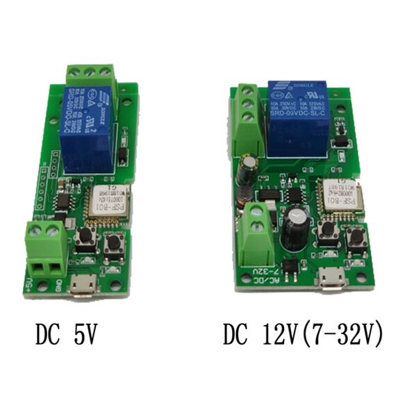 Modulo Relè WiFi 5V–12V Controllo Remoto tramite App Sonoff TBD0603421902