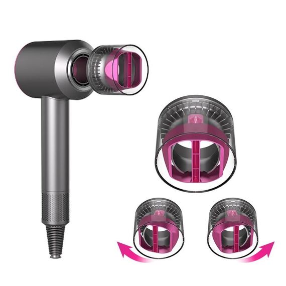 Per Dyson HD01 HD02 HD03 HD08 HD15 Attacco ugello oscillante per asciugacapelli