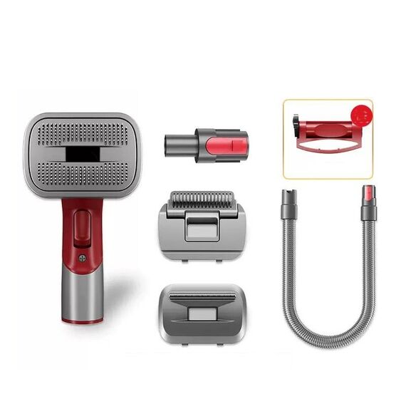 Per Dyson V7 V8 V10 V11 V15 Pet 3 in 1 Grooming Set di testine di aspirazione con tubo flessibile