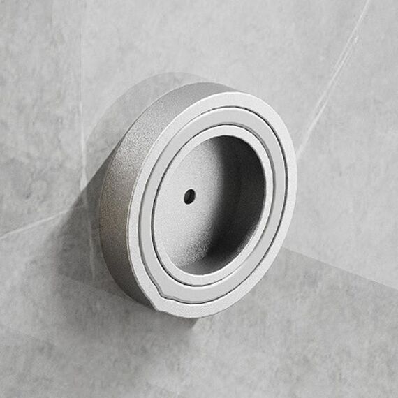 Supporto per ugello dell'aria in alluminio per asciugacapelli Dyson / Laifen (argento)