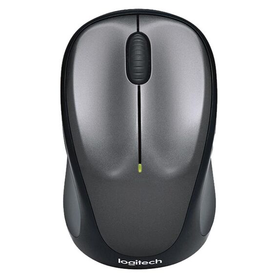 Mouse wireless ergonomico Logitech M235 1000 DPI 2,4 GHz (nero)