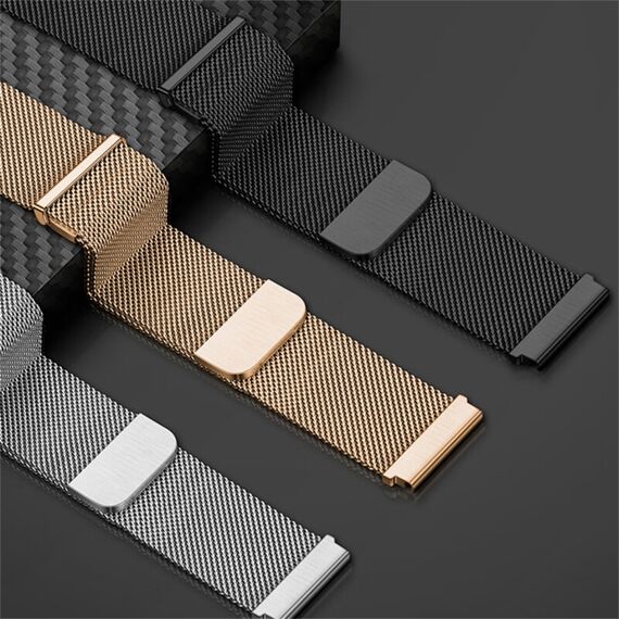 Cinturino Milano con doppia maglia magnetica in acciaio per Huawei Watch GT3 Pro 46mm Argento SYA002330305A 6922699005834Cinturino Milano con doppia maglia magnetica in acciaio per Huawei Watch GT3 Pro 46mm Argento SYA002330305A 6922699005834