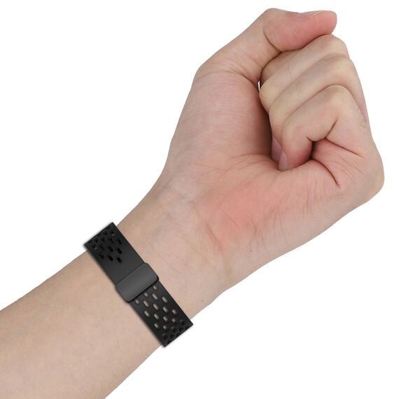 Cinturino in silicone con chiusura magnetica Garmin Vivoactive 4 da 22mm blu notte SYA002340106N 6922150795271