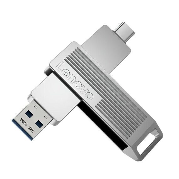 Unità flash mobile a stato solido Lenovo SX5 Pro USB3.2+Type-C doppia interfaccia, memoria: 512 GB (argento)