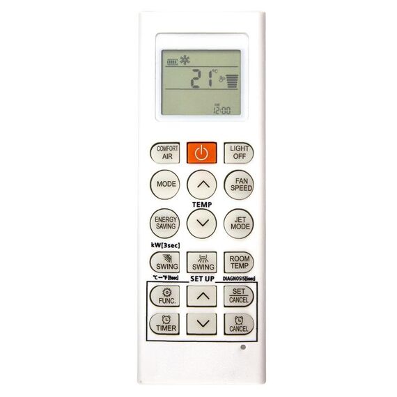 Per LG Air Conditioner AKB74955602 / AKB74955604 Telecomando inglese Parti di ricambio