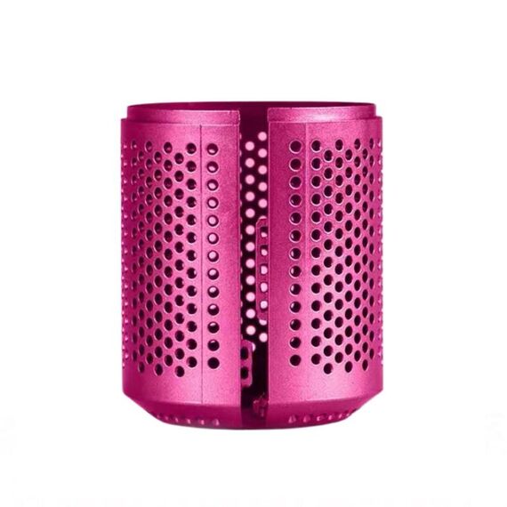 Per Dyson HD01 / HD03 / HD08 / HD15 Asciugacapelli Coperchio filtro esterno con design aperto Parti di ricambio (rosso rosa)