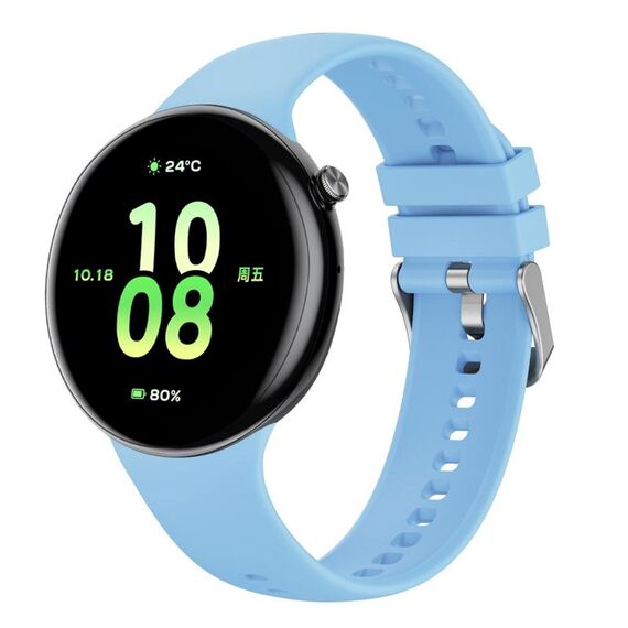Cinturino traspirante in silicone per Honor Watch Fit (blu nuvola)