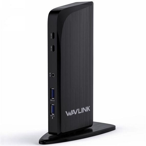 WAVLINK UG39PD1 13 in 1 Tipo-C Triplo Monitor 4K HD Docking Station, Spina: Spina UE