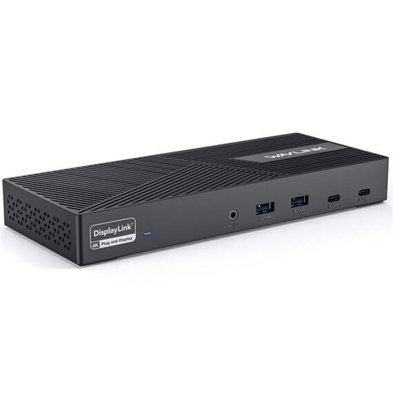 WAVLINK UG69PD25 Pro 100W PD Charging Triple 4K Display Laptop Docking Station, Spina: Spina UE