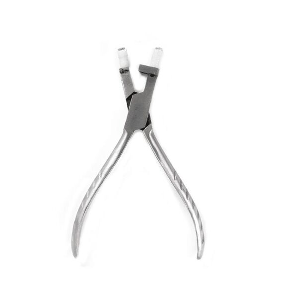 Pinza per strumenti di riparazione degli occhiali pinze per cuscinetti del naso Pinza Temple, Modello: YG-1010
