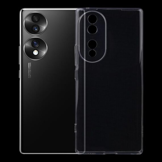 Per onore 70 0,75 mm Case di telefono TPU trasparente Ultra-sottile