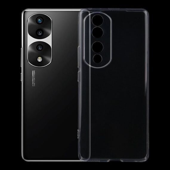 Per onore 70 pro 0,75 mm Case di telefono TPU trasparente ultrasodinale
