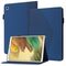 Per Samsung Galaxy Tab A7 Lite 8.7 T220 / T225 Pelle Rhombus Sensazione della pelle orizzontale Flip Tablet Caso in pelle con slot e supporto per carte (Royal Blue)