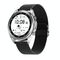 Schermo a colori DW95 da 1,28 pollici Smart Smart Watch, IP67 Impermeabile, Watchband in acciaio, supporto Bluetooth Chiamata / Monitoraggio della frequenza cardiaca / Monitoraggio della pressione sanguigna / Monitoraggio dell'ossigeno del sangue / Monito