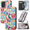 Per OPPO Realme GT Master Colorato Colorful Horizontal Horizontal flip custodia in pelle PU con supporto e carta Slot & Portafoglio (Spazio magico)