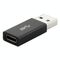 Adattatore USB-C / USB-C a USB 3.0 AM (nero)