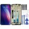 Schermo LCD TFT per Meizu X8 Digitizer Assemblaggio completo con cornice (nero)