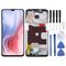 Schermo LCD originale per OPPO Reno Z Digitizer Assemblaggio completo con cornice (nero)