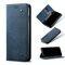 Per Samsung Galaxy A72 5G Denim Texture Style Casual Style Gestione orizzontale in pelle flip con supporto e carte Slot & Portafoglio (blu)