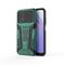 Per Xiaomi Redmi Nota 9 4G War Chariot Series Armor ARMOR ALL-INCLUSIVio Antiurto antiurto + custodia protettiva in TPU con supporto invisibile (verde)