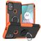 Per Motorola Moto G30 Armor Bear Bollurid antiurto PC + custodia protettiva in TPU con supporto ad anello (arancione)