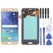 Schermo LCD OLED per Samsung Galaxy J5 SM-J500 con assemblaggio completo di digitalizzatore (oro)