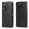 Per Samsung Galaxy A03S Fashion Celf Texture con cerniera Custodia in pelle orizzontale in pelle con stand & card slot e portafoglio funzione (nero)