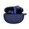 Per i gemme Realme Air 3 Custodia protettiva auricolare in silicone con gancio (blu scuro)