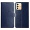 Per Vivo V23 5G Y cucitura orizzontale Flip Leather Case (blu)